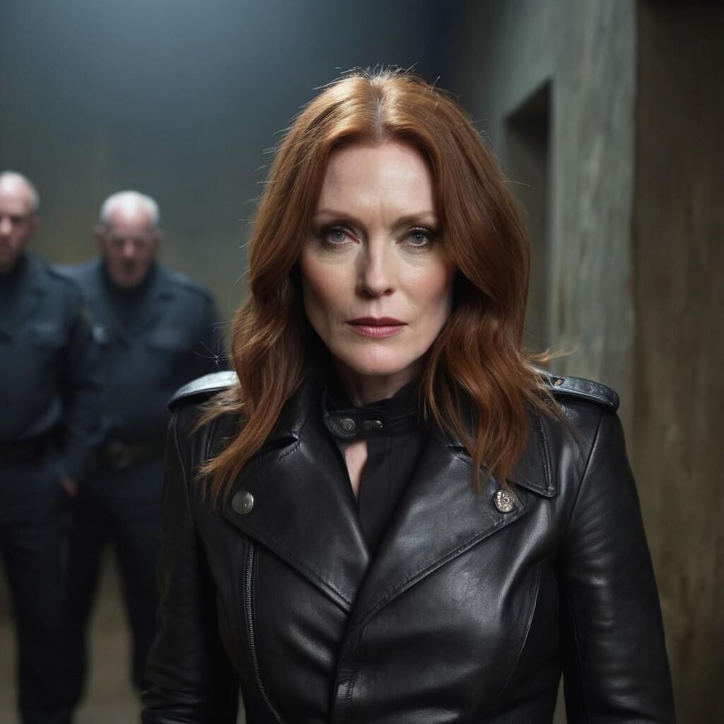 A.I. Julianne Moore in Leather