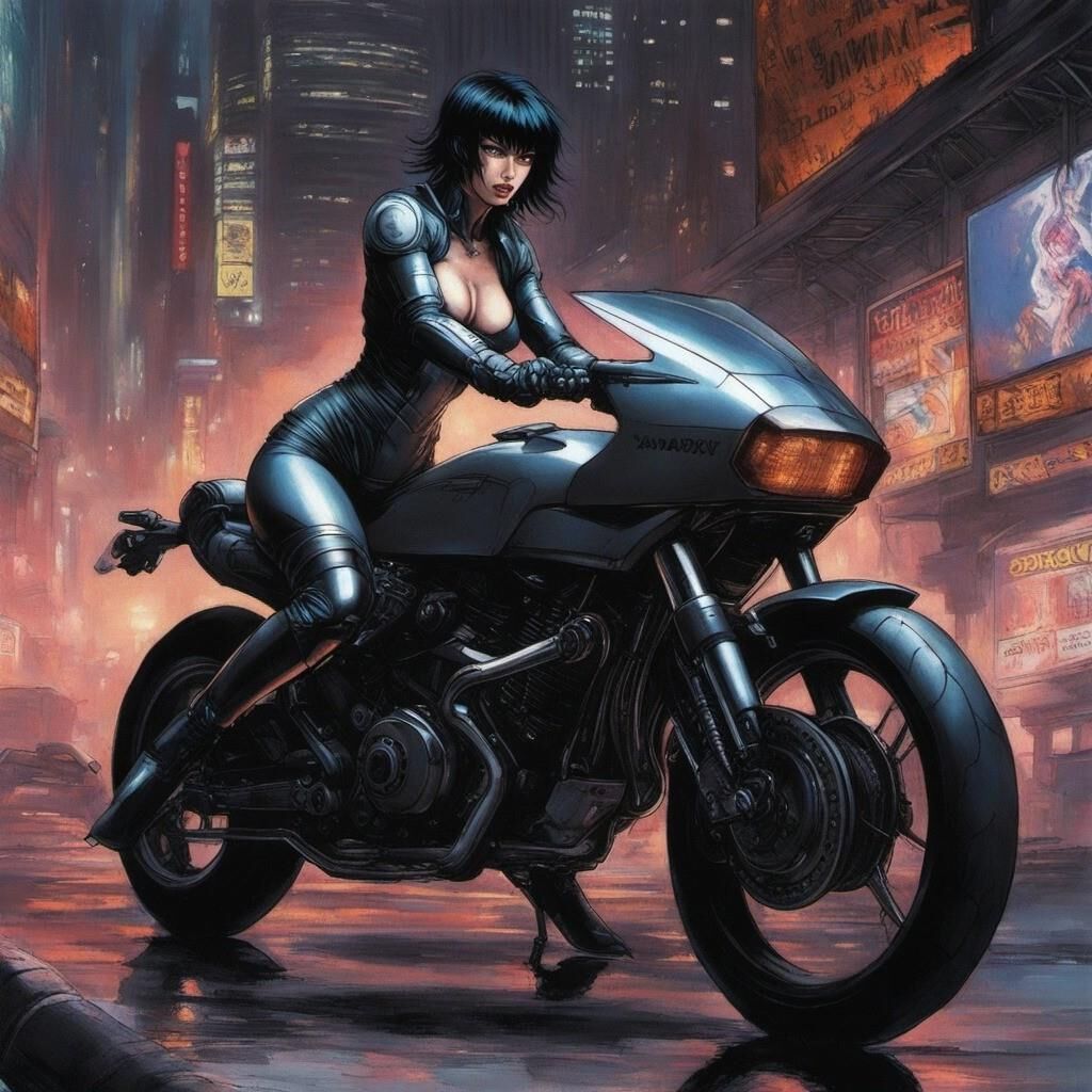 Motoko Kusanagi in Sexy.ai - 01