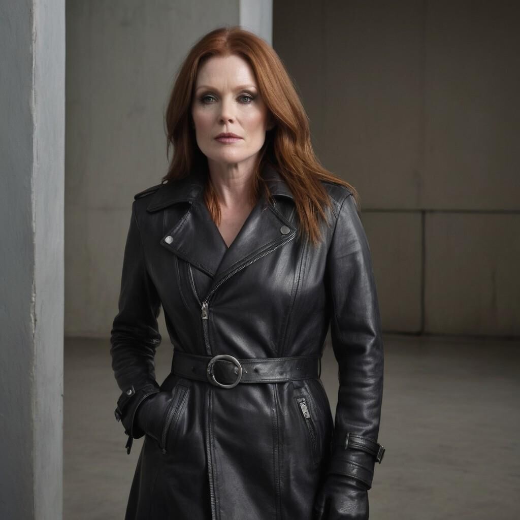 A.I. Julianne Moore in Leather