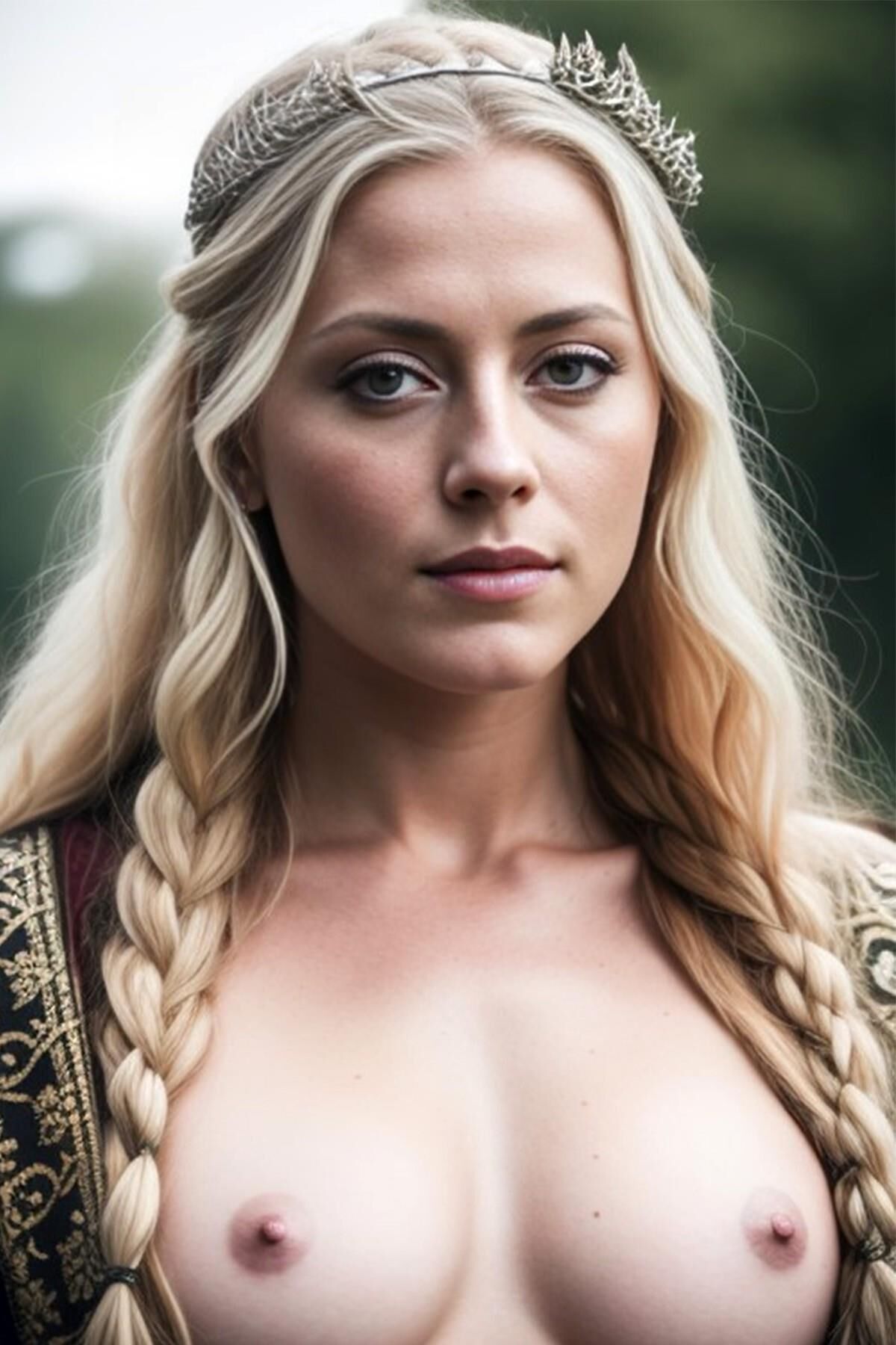 Medieval queen Aslaug Sigurdsdottir