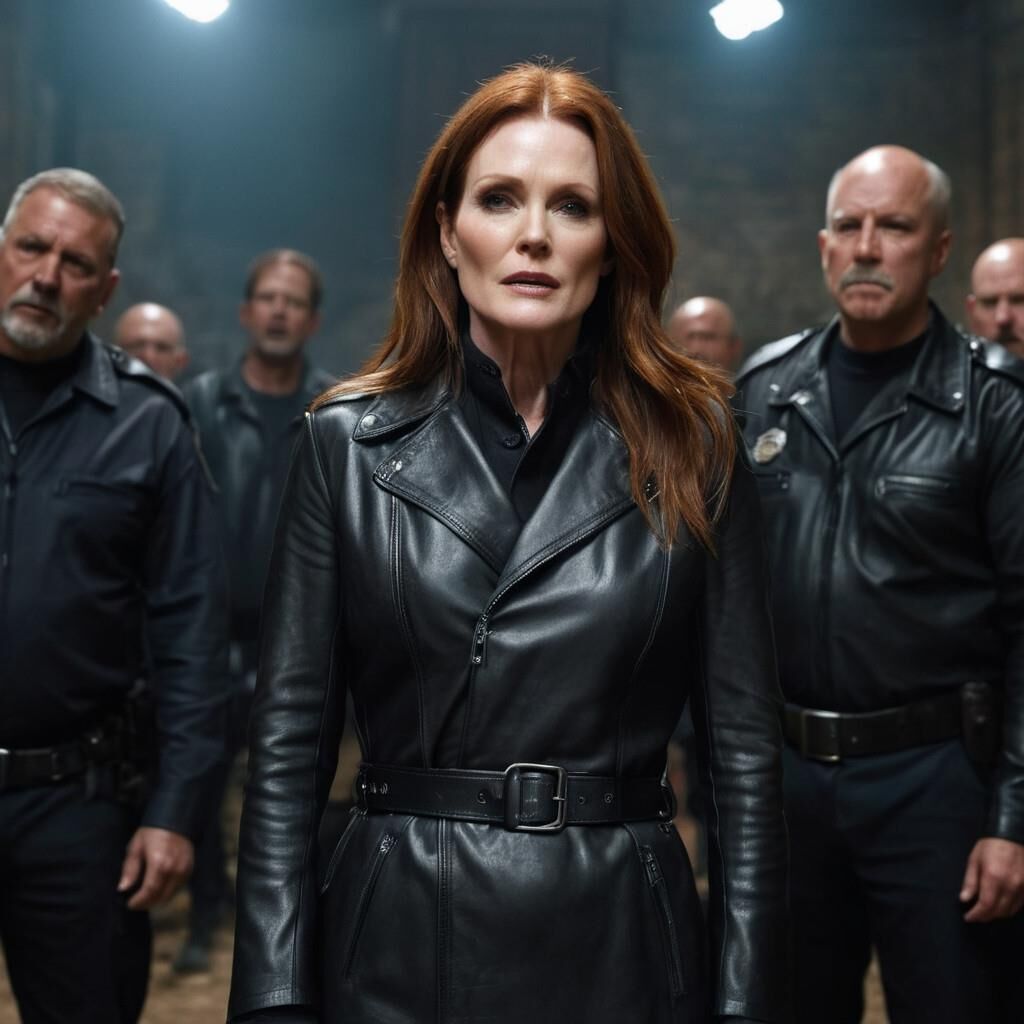 A.I. Julianne Moore in Leather