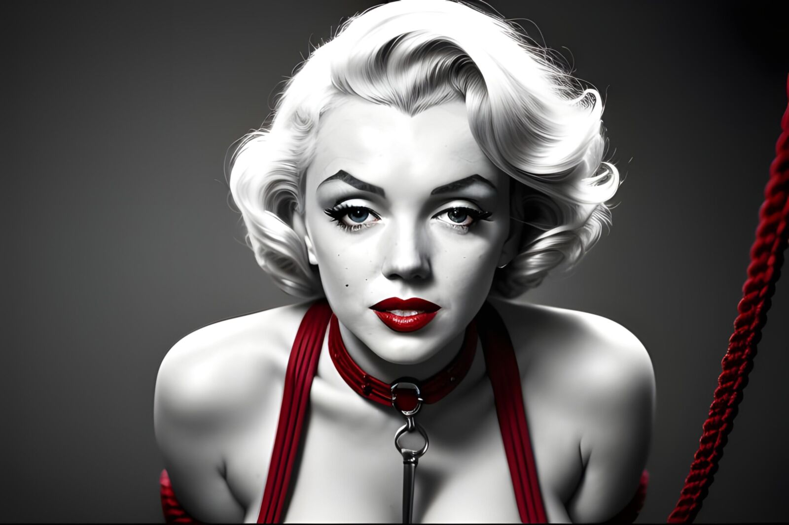 Marilyn Revisited. - AI Generated