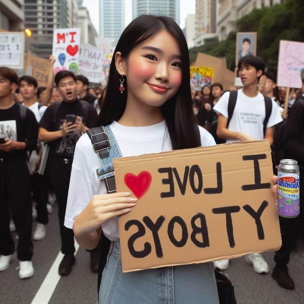 Liberal Asian Women Declare Their Love For YT Boys (AI)