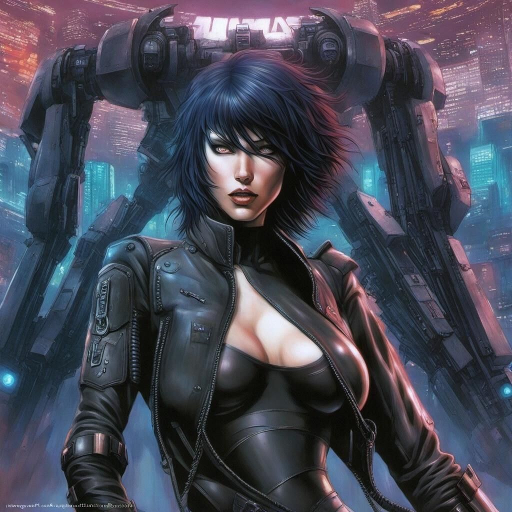 Motoko Kusanagi in Sexy.ai - 01