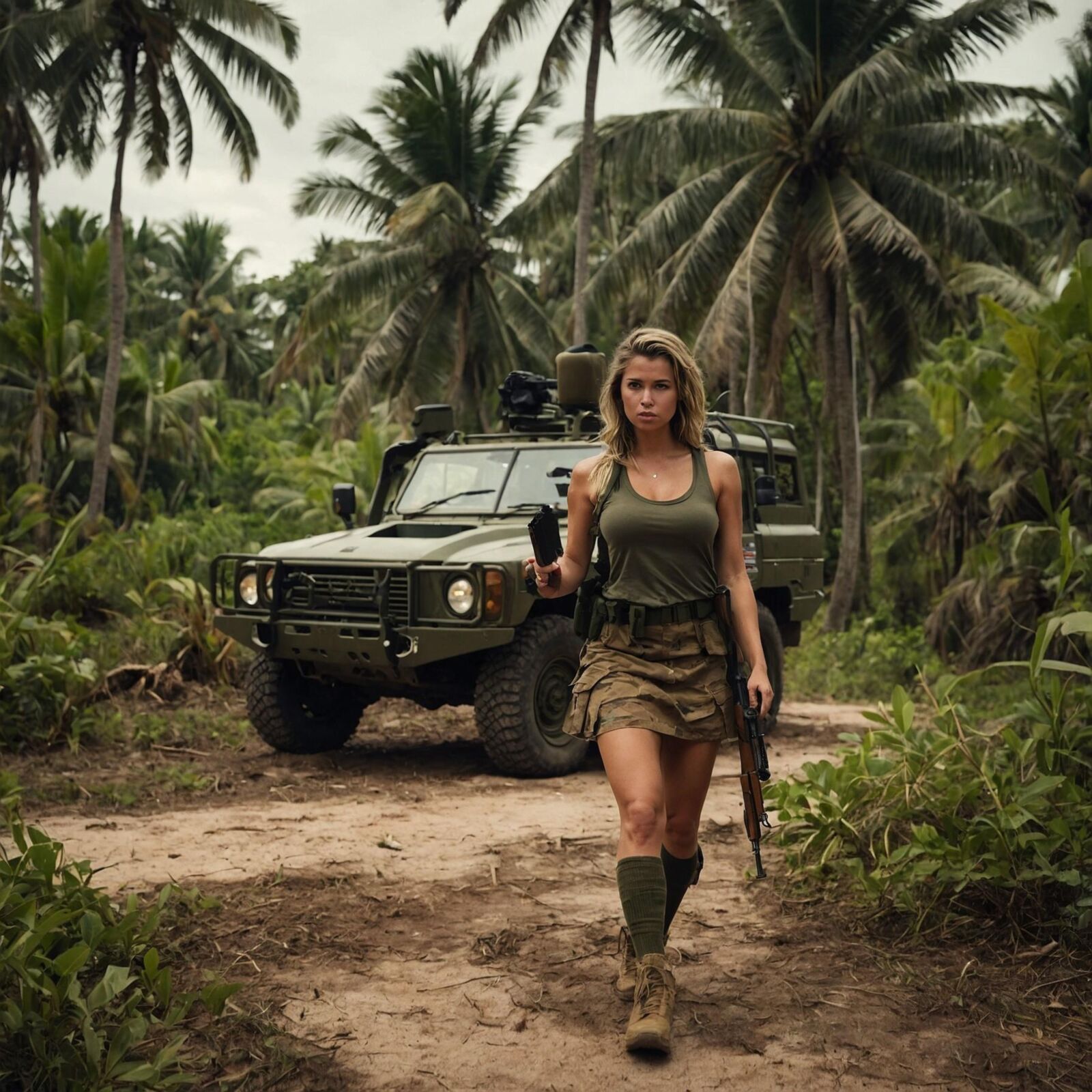 Pelotão Feminino do Exército - Guerra Tropical