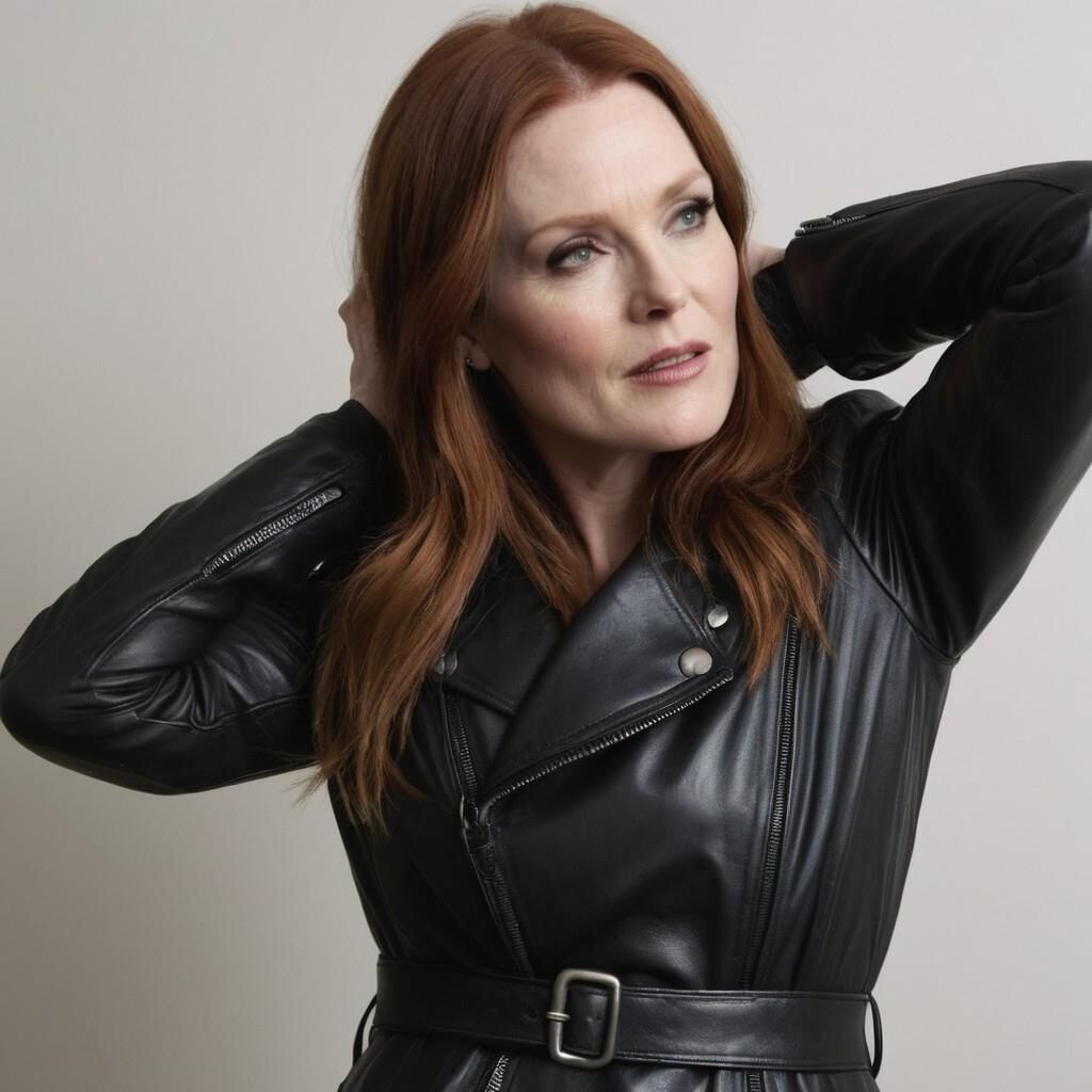 A.I. Julianne Moore in Leather