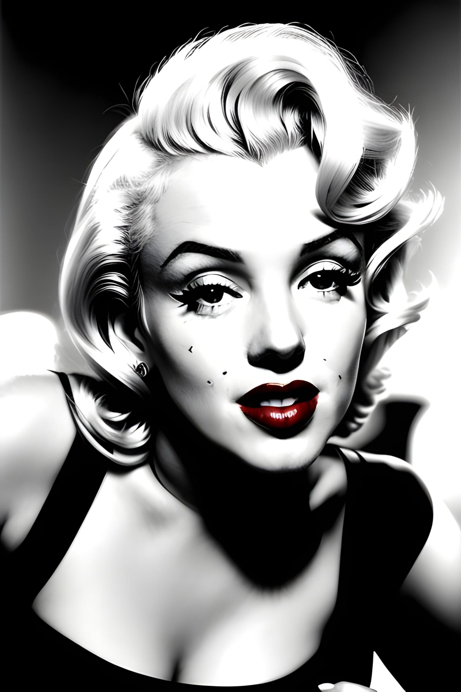 Marilyn Revisited. - AI Generated