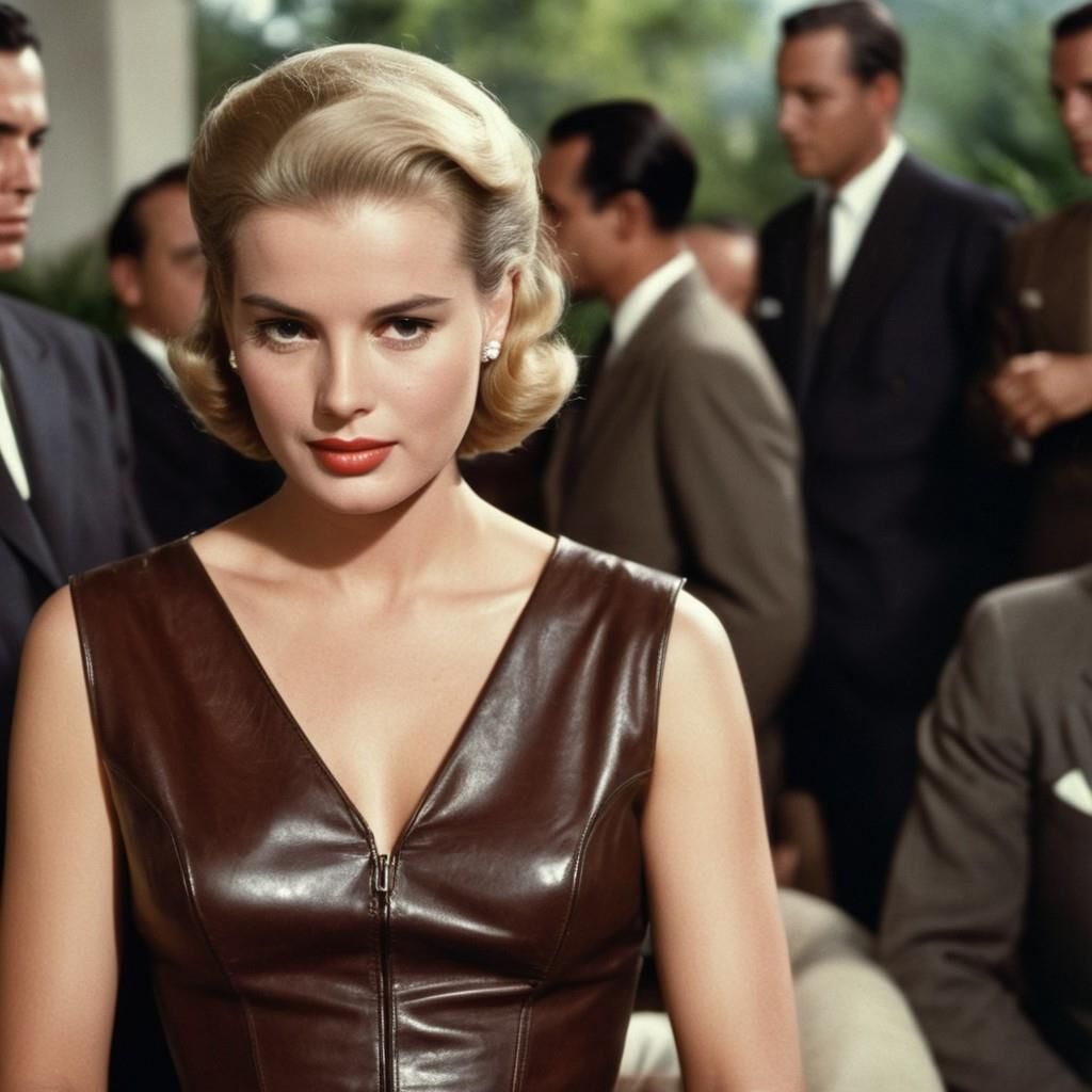 A.I. Grace Kelly in Leather