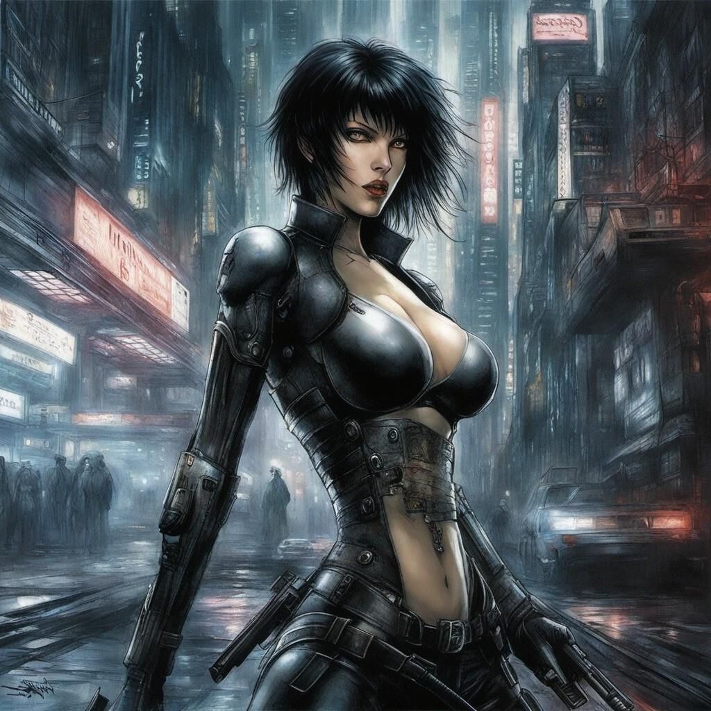 Motoko Kusanagi in Sexy.ai - 01