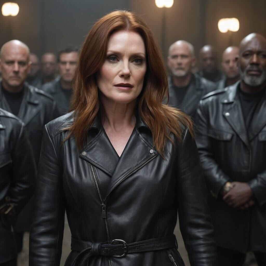 A.I. Julianne Moore in Leather