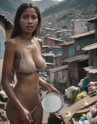 FOFai #21 Nude Homeless woman