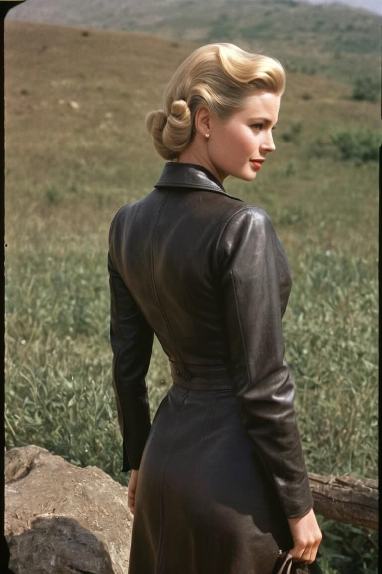 A.I. Grace Kelly in Leather