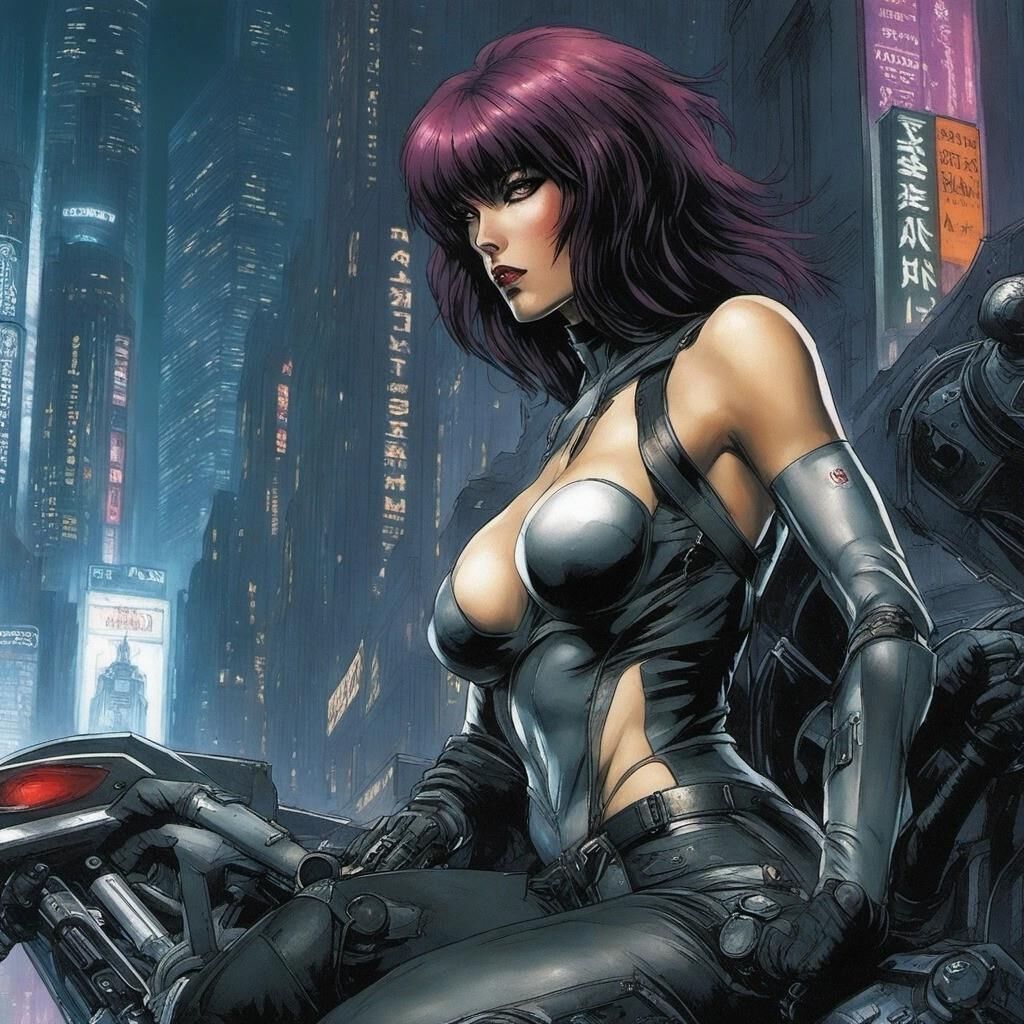 Motoko Kusanagi in Sexy.ai - 01