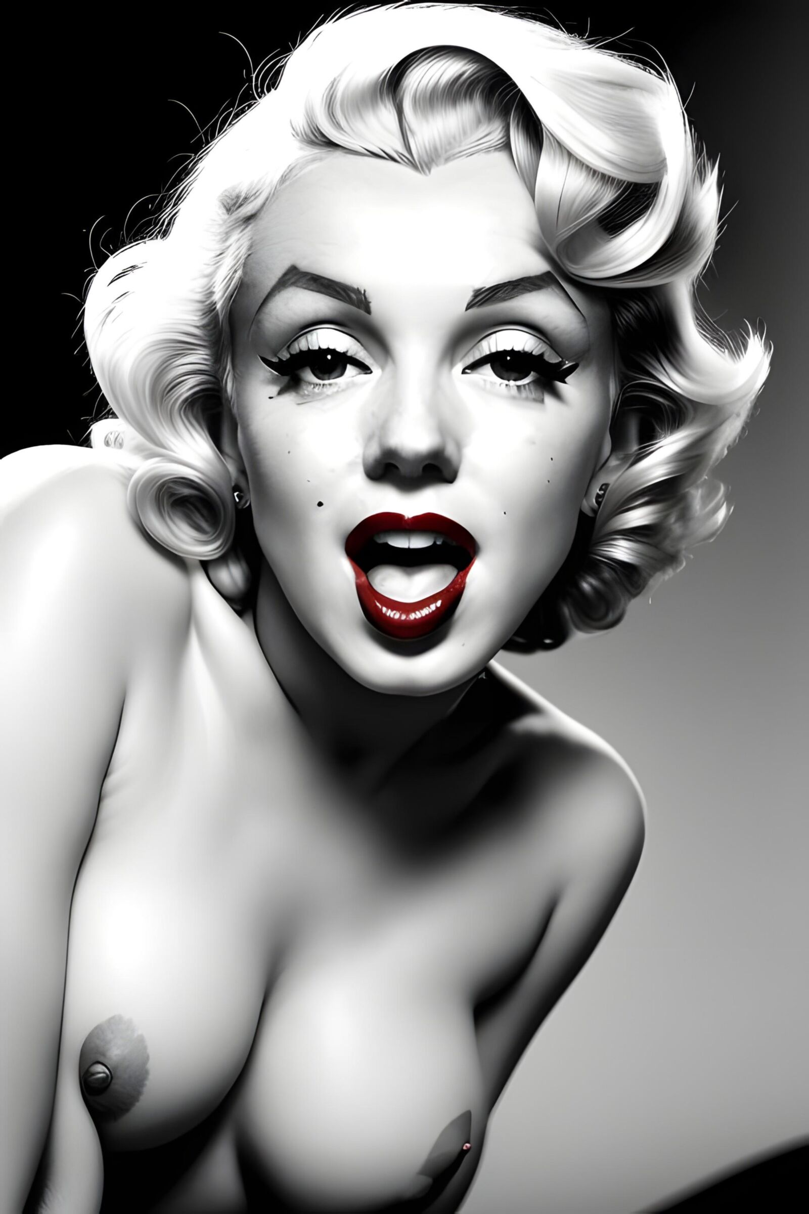 Marilyn Revisited. - AI Generated