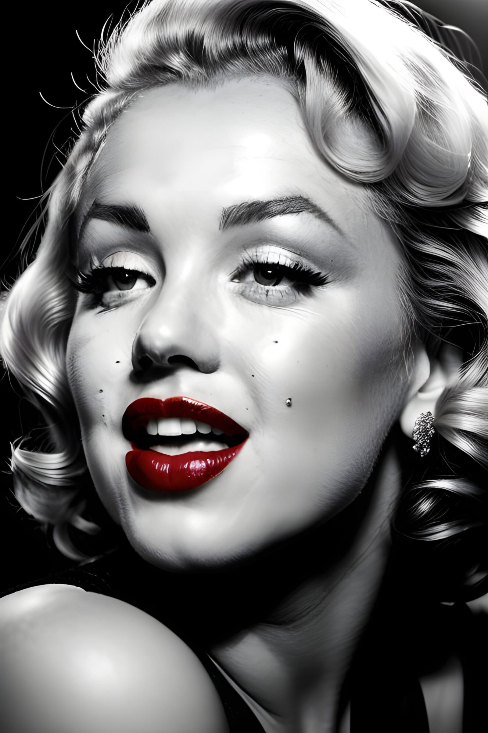 Marilyn Revisited. - AI Generated