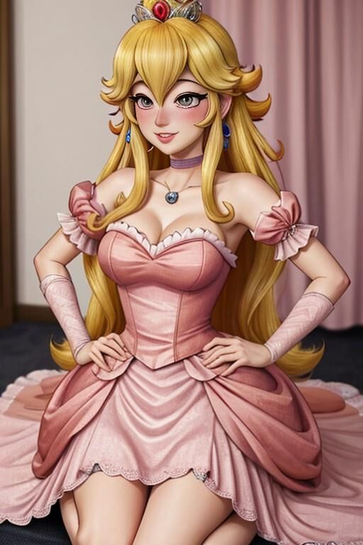 KI generiert – Prinzessin Peach