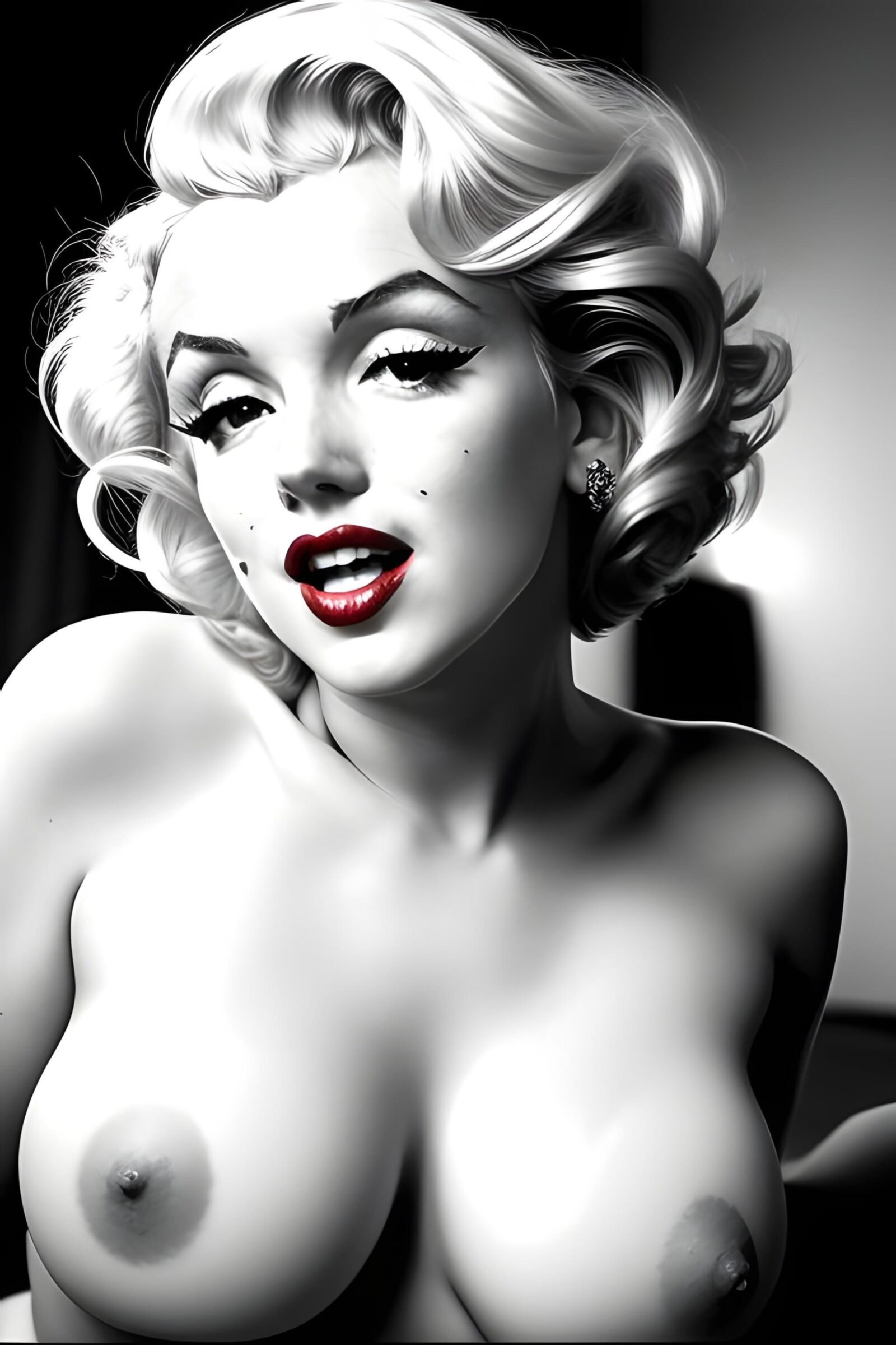 Marilyn Revisited. - AI Generated