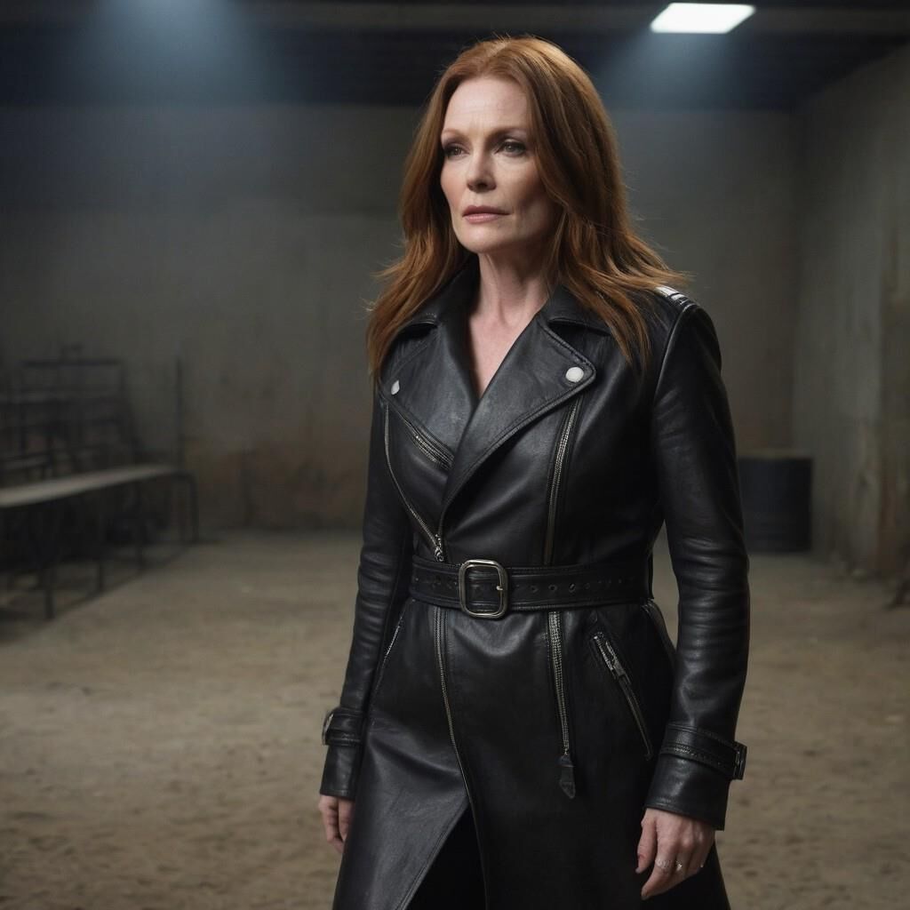 A.I. Julianne Moore in Leather