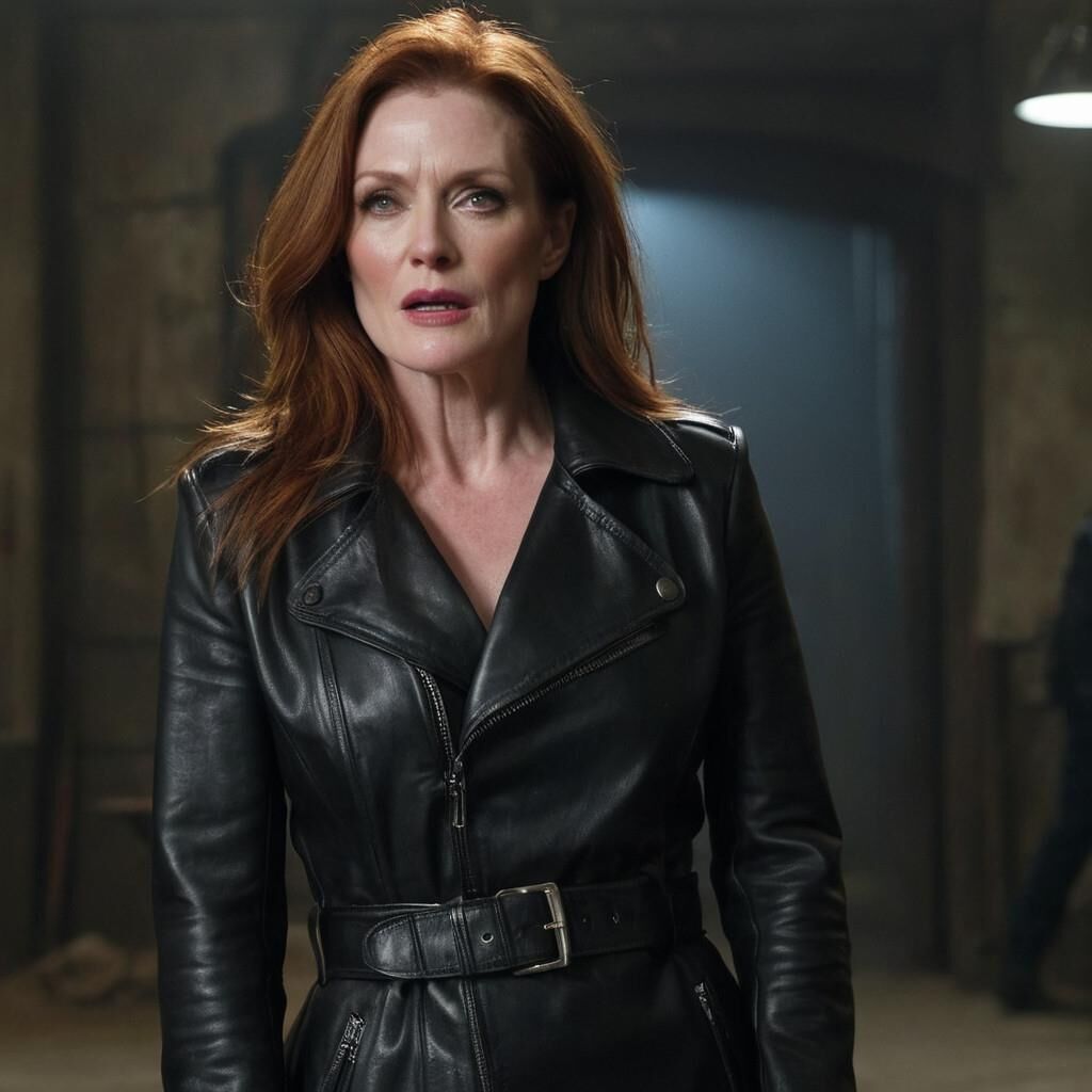 A.I. Julianne Moore in Leather