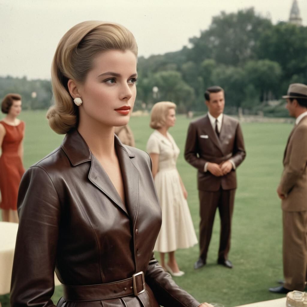 A.I. Grace Kelly in Leather