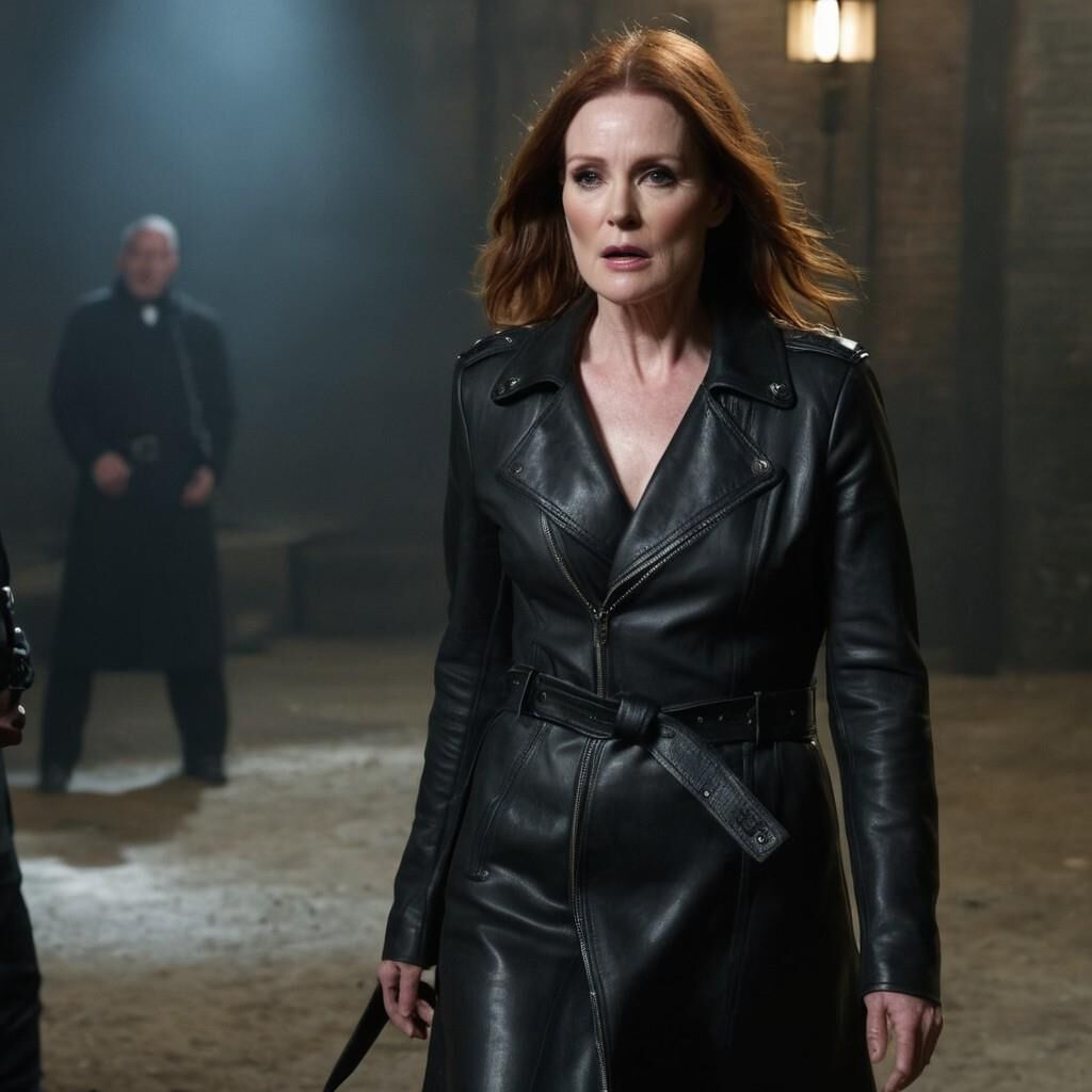 A.I. Julianne Moore in Leather