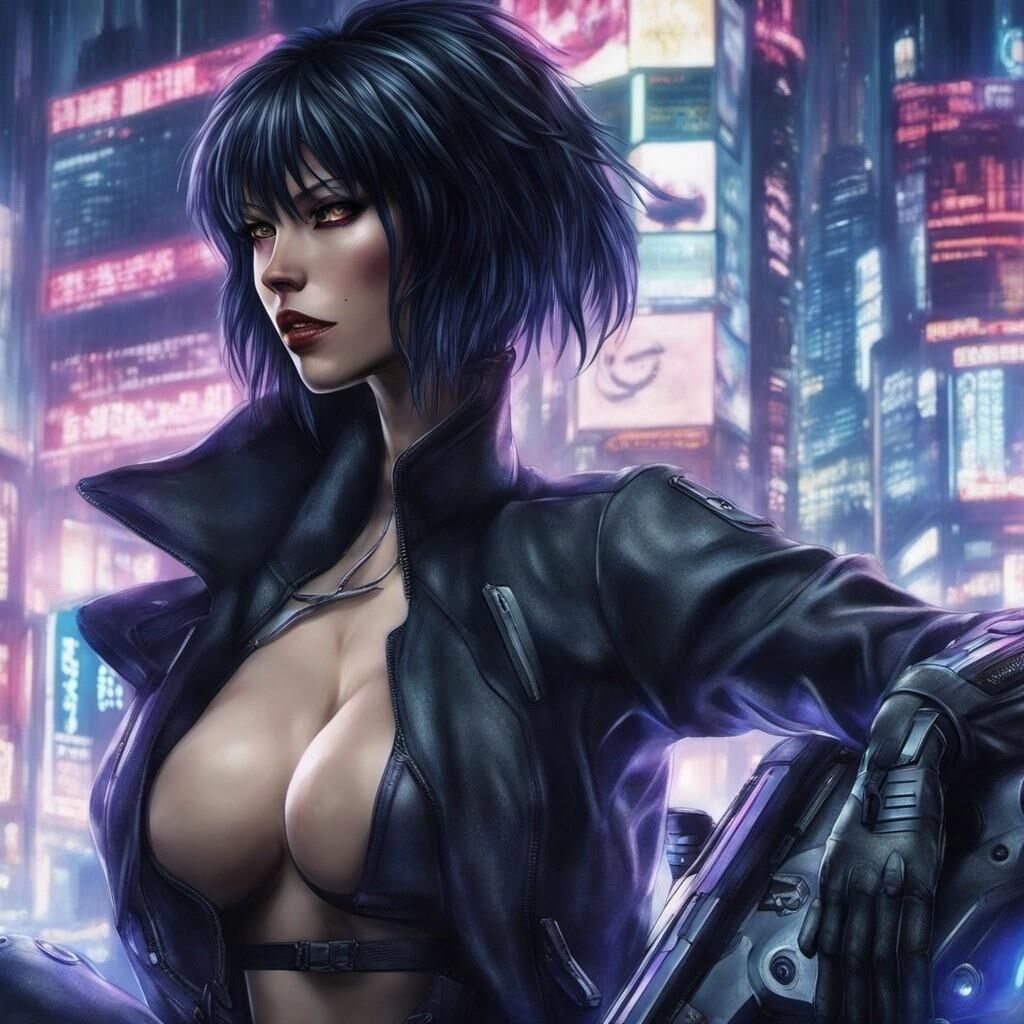 Motoko Kusanagi in Sexy.ai - 01