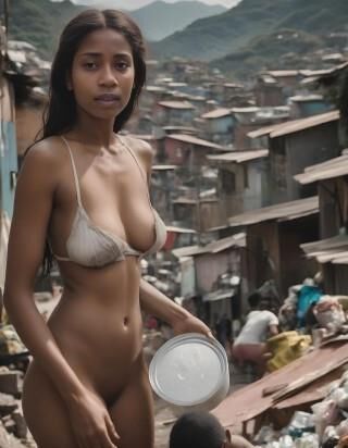 FOFai #21 Nude Homeless woman