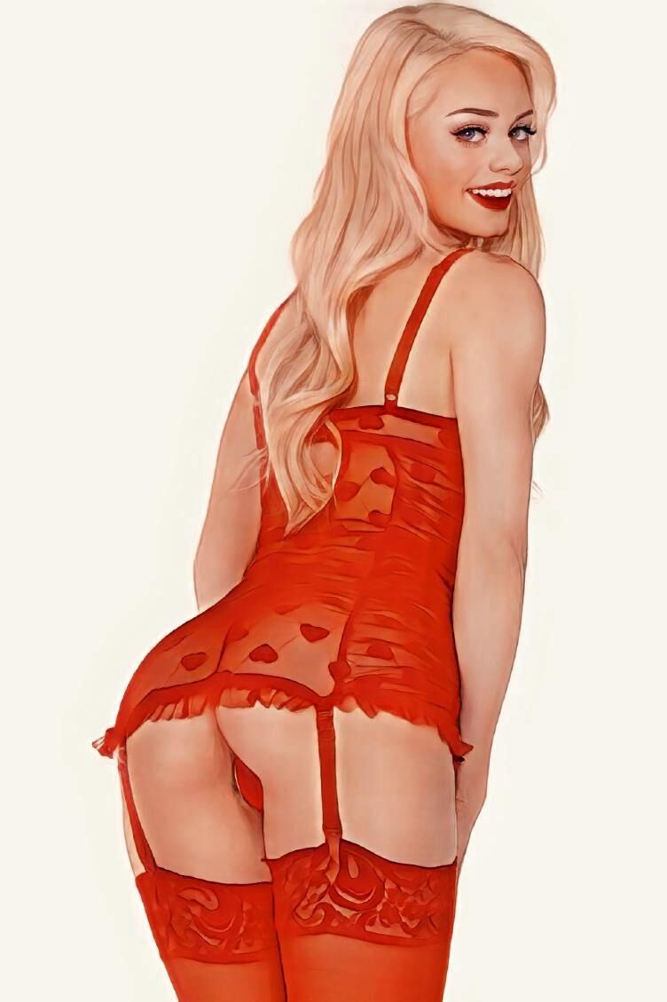 Elsa - red teddy