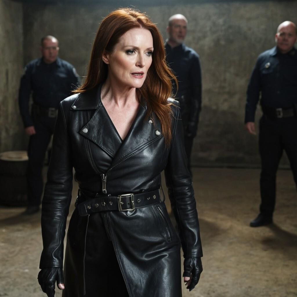 A.I. Julianne Moore in Leather