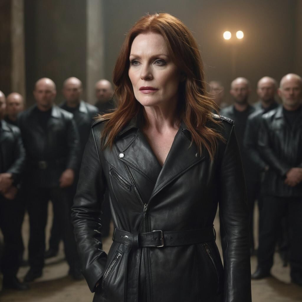 A.I. Julianne Moore in Leather