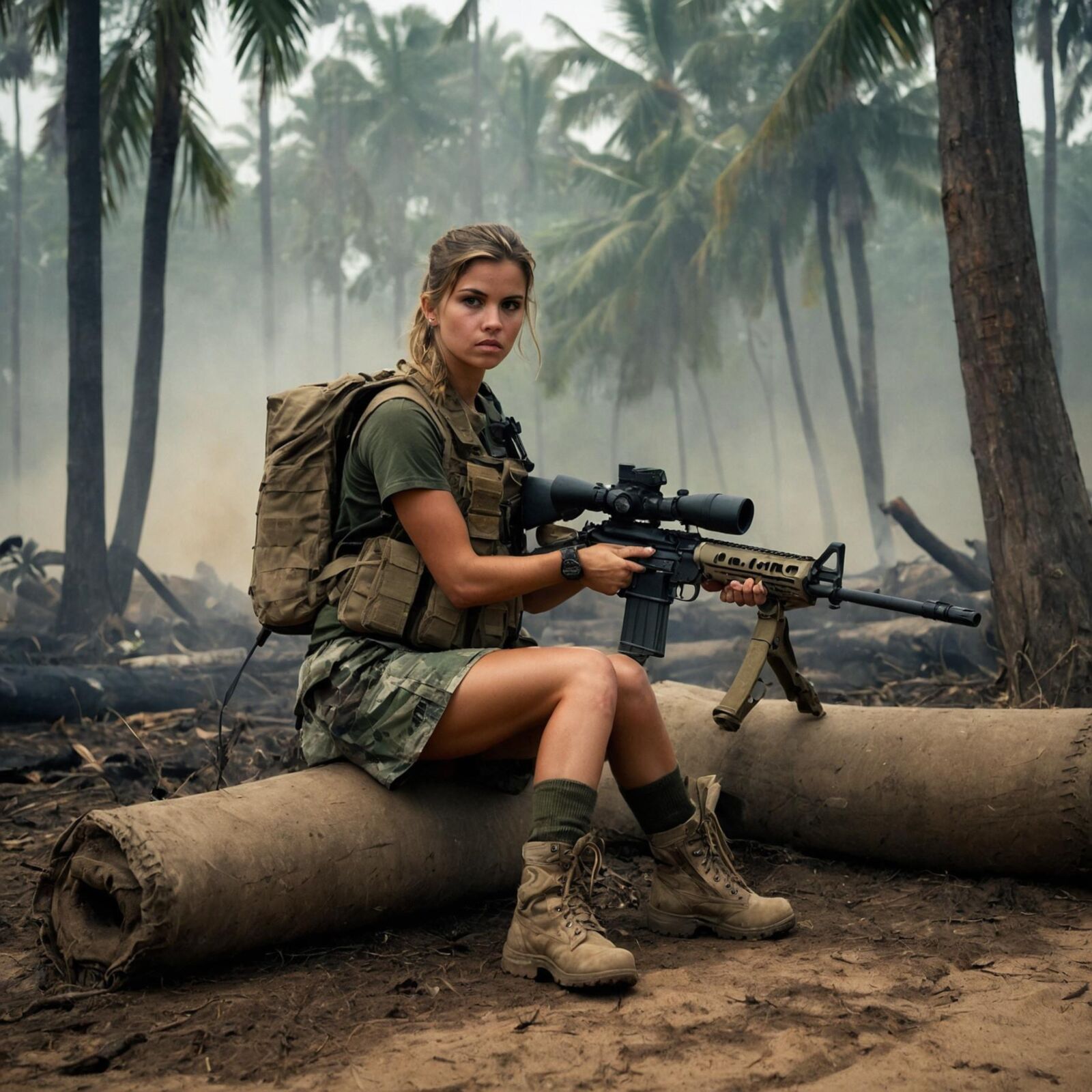 Pelotão Feminino do Exército - Guerra Tropical