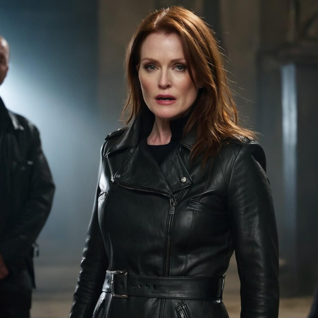 A.I. Julianne Moore in Leather