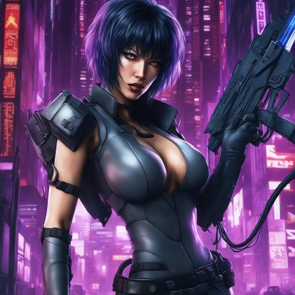 Motoko Kusanagi in Sexy.ai - 01