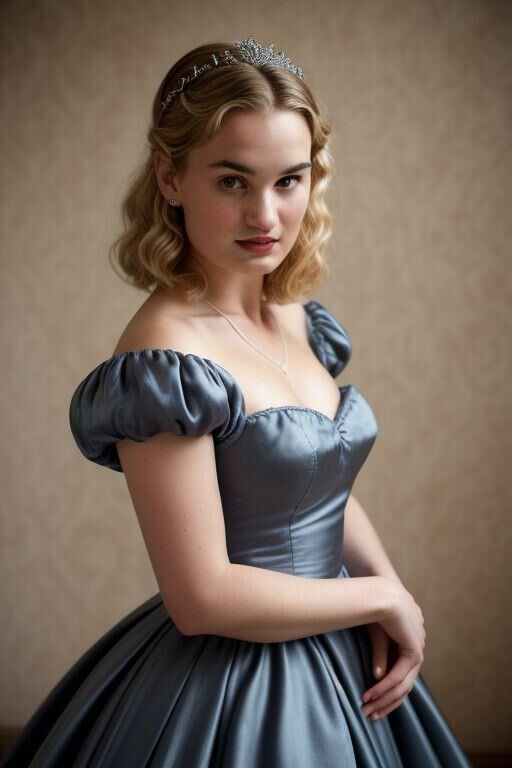 Lily as Cinderella