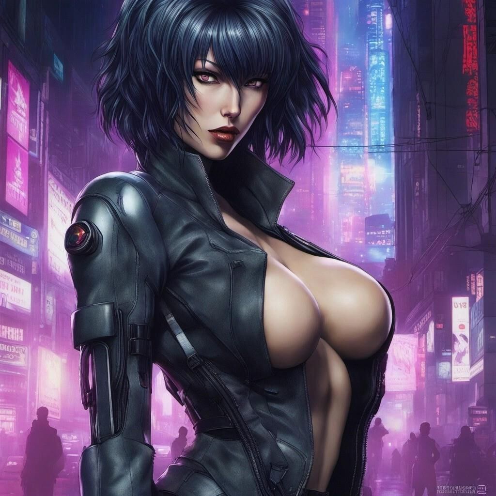 Motoko Kusanagi in Sexy.ai - 01