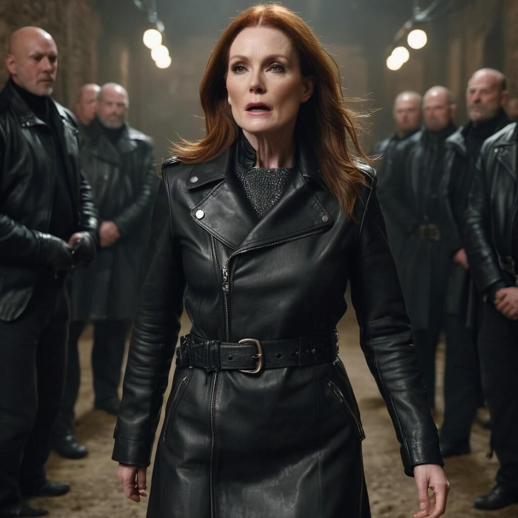 A.I. Julianne Moore in Leather