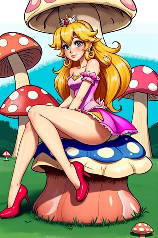 KI generiert – Prinzessin Peach