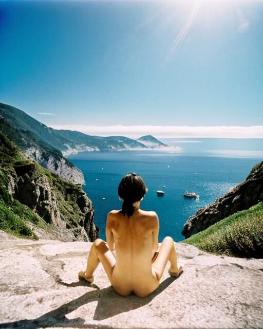 Summer in Italy - Artistic nude (AI)