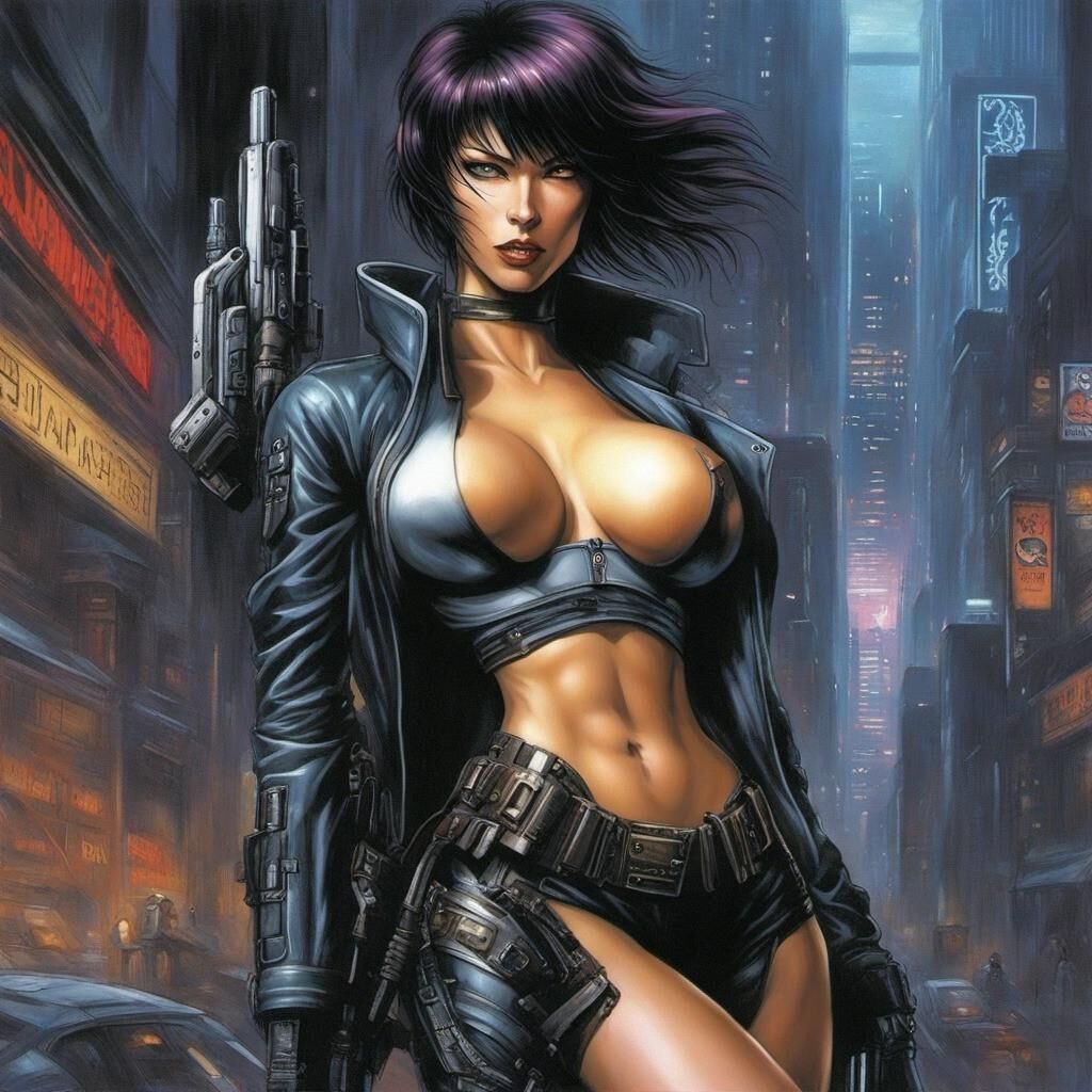 Motoko Kusanagi in Sexy.ai - 01