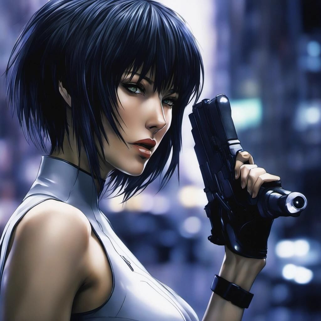 Motoko Kusanagi in Sexy.ai - 01