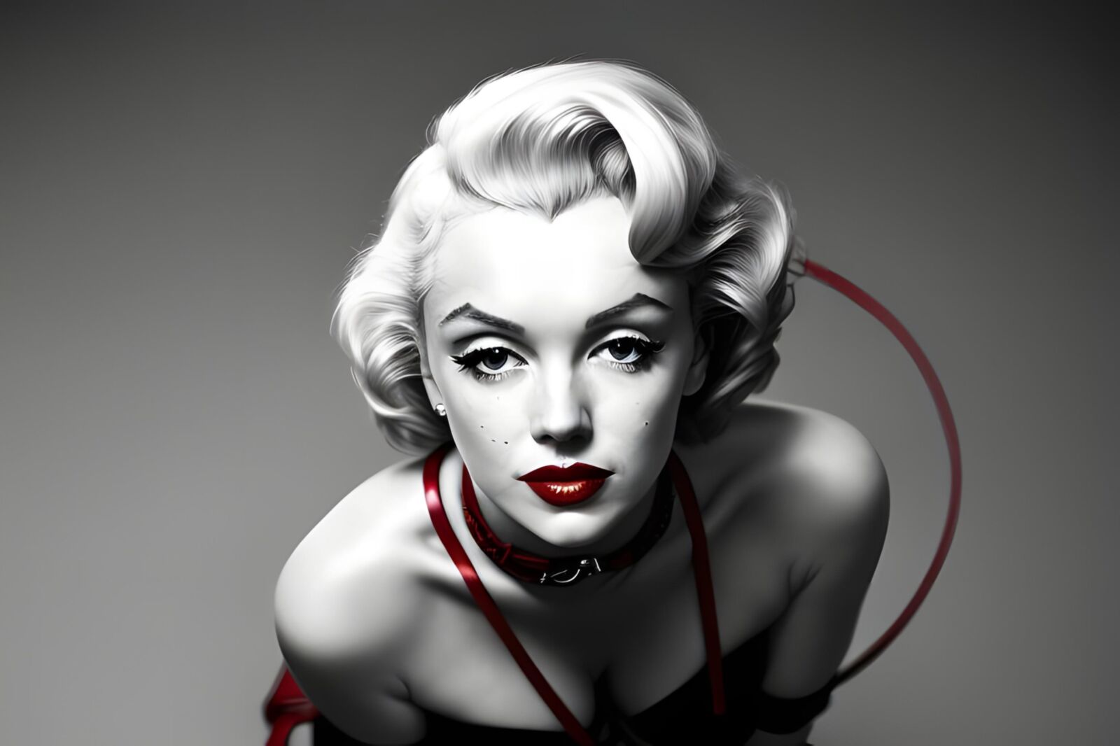 Marilyn Revisited. - AI Generated