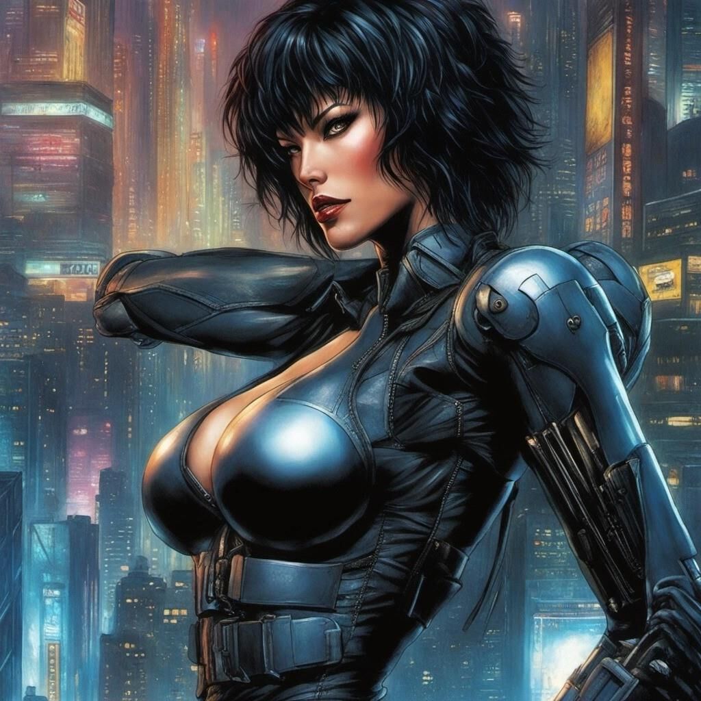 Motoko Kusanagi in Sexy.ai - 01