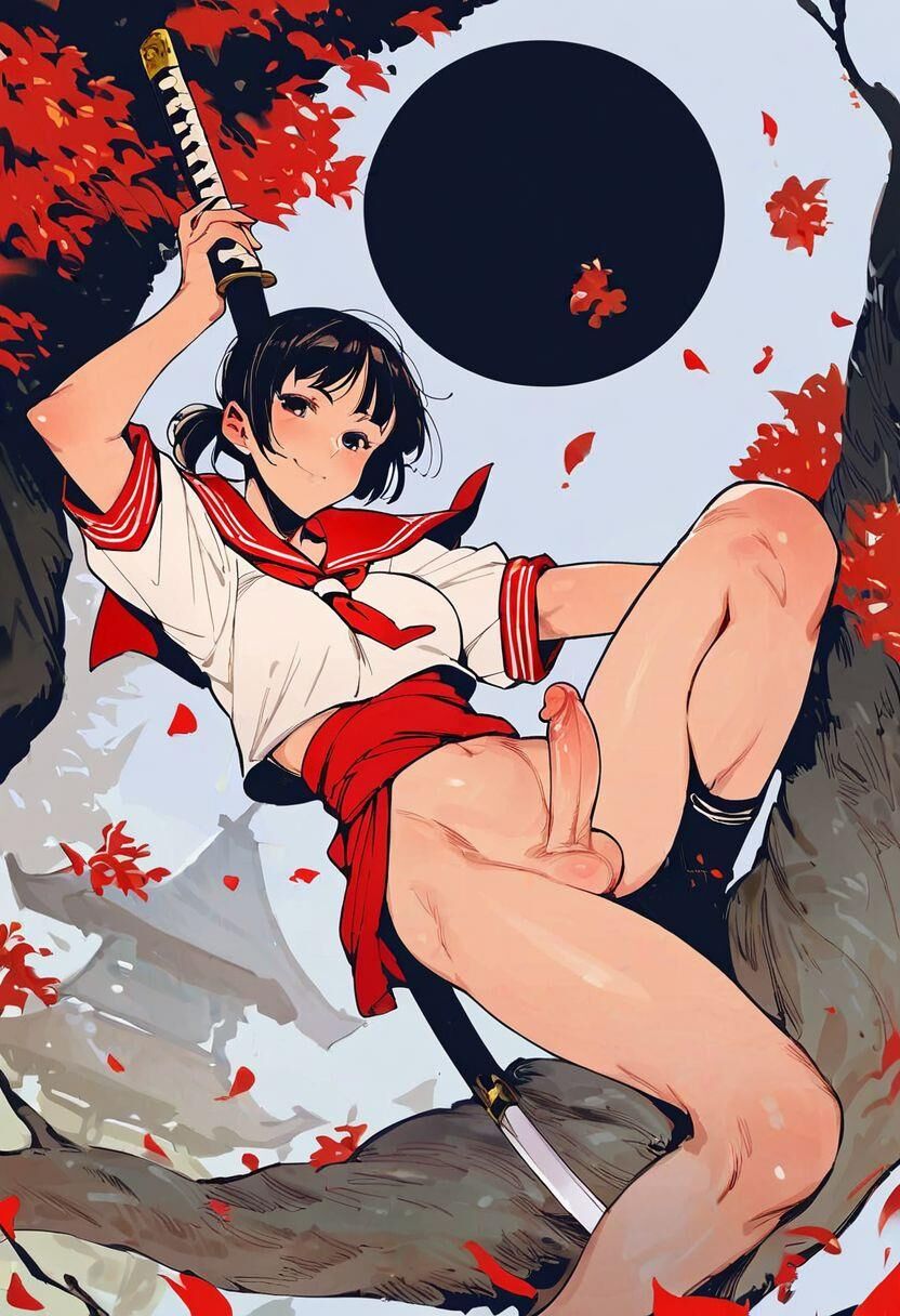 retro style japanese themed futa