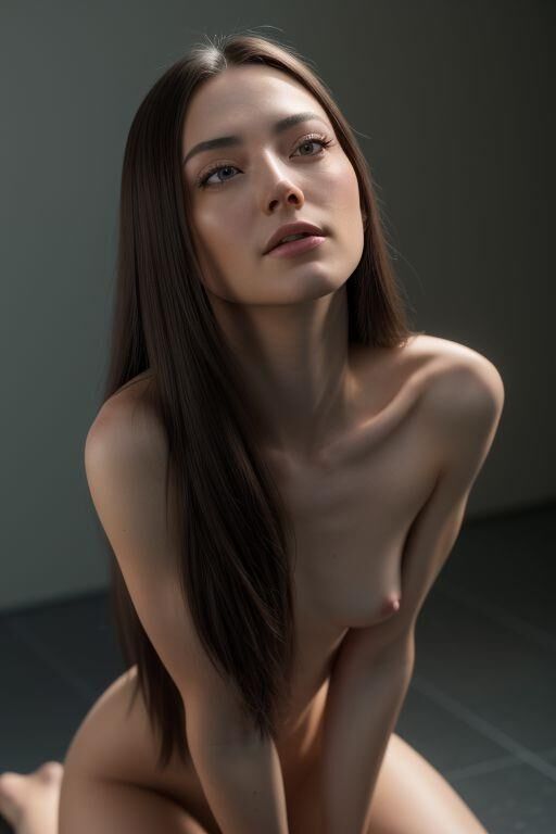 AI 200 NAKED BRUNETTES