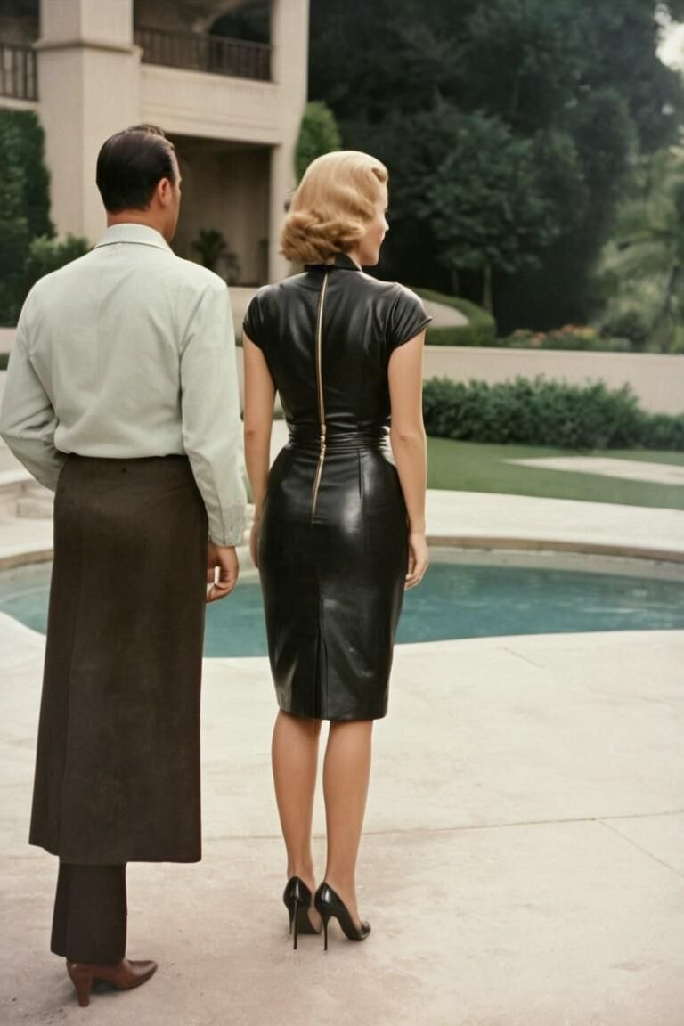 A.I. Grace Kelly in Leather