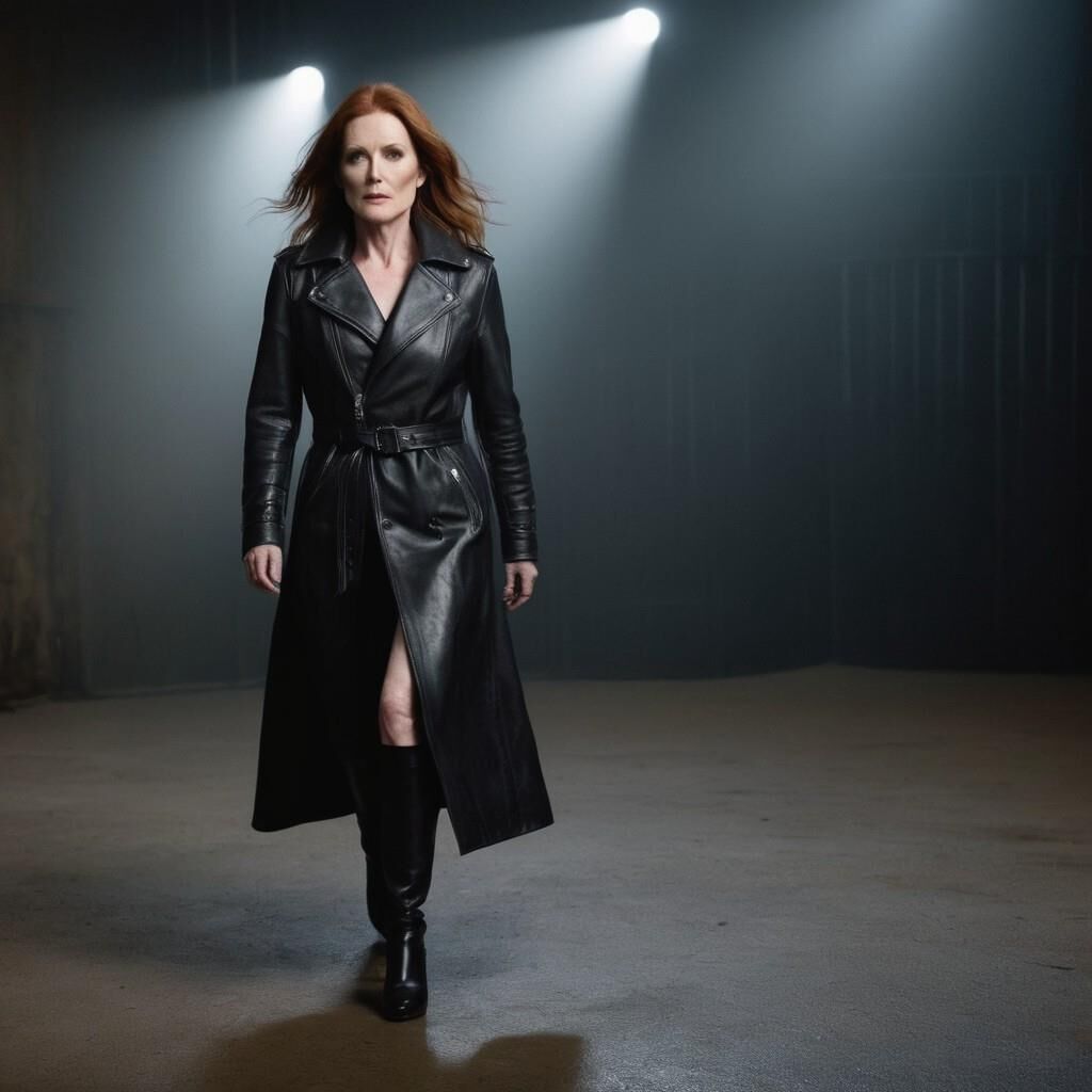 A.I. Julianne Moore in Leather