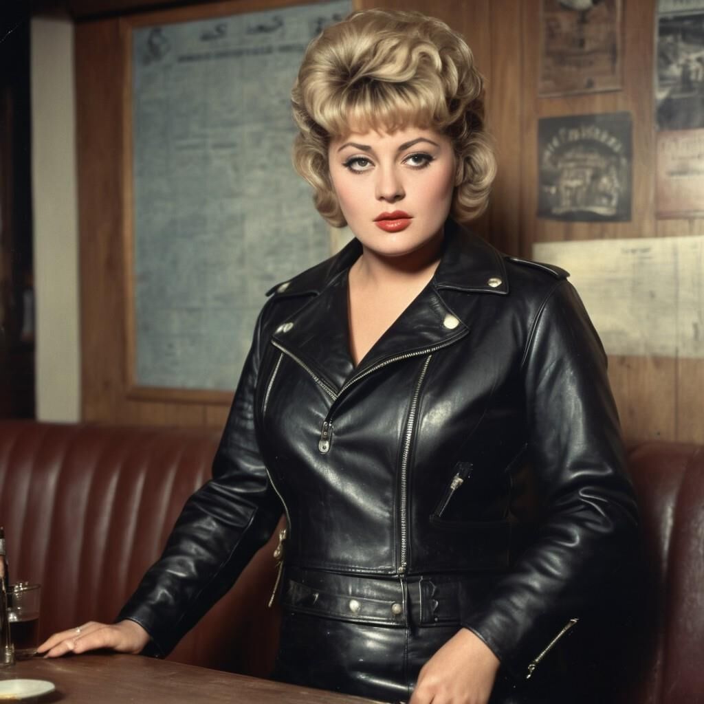 A.I. I. Shelley Winters en cuir