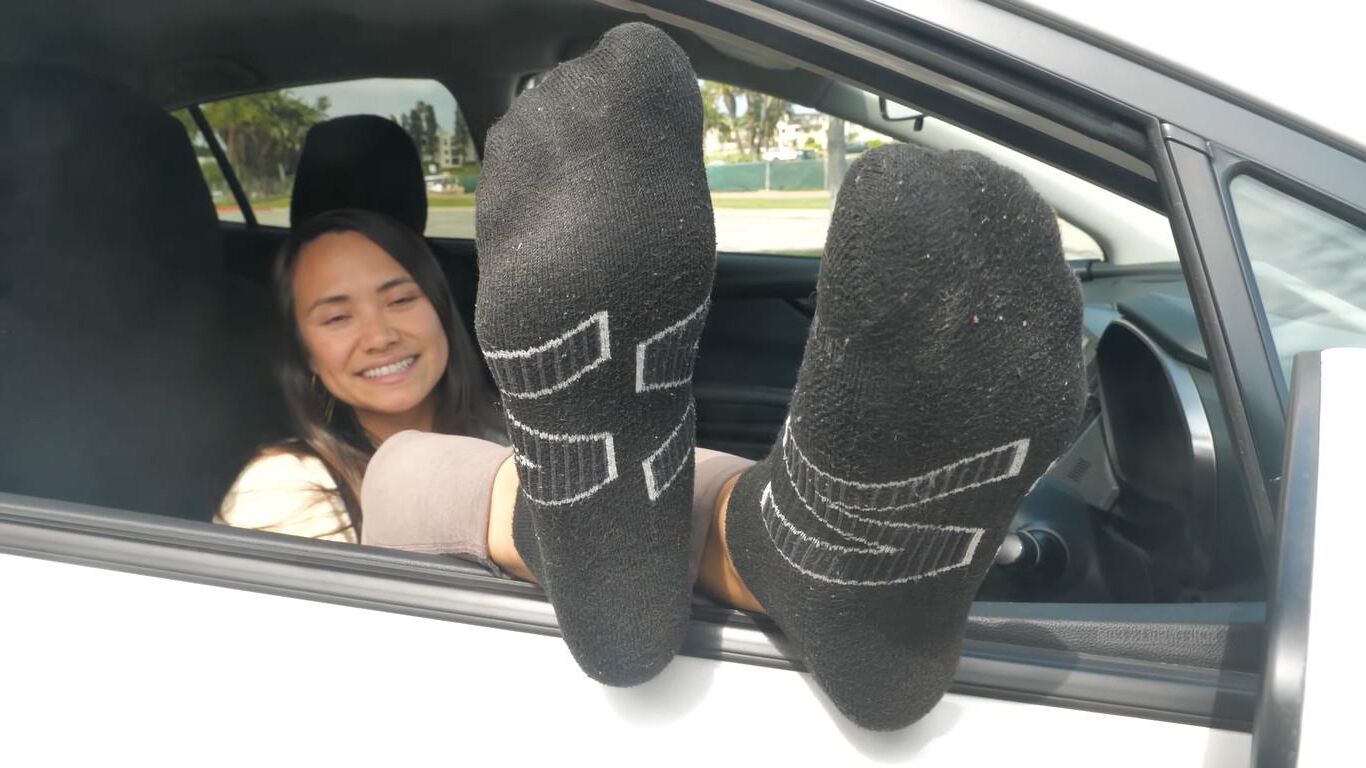 Socks from the Car