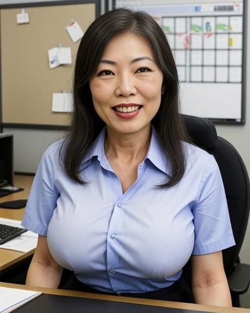 オフィスのセクシーな女性
