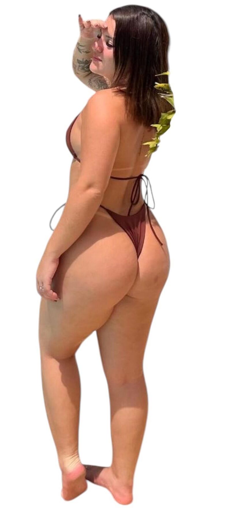 Latina Cute Big Butt Stickers 